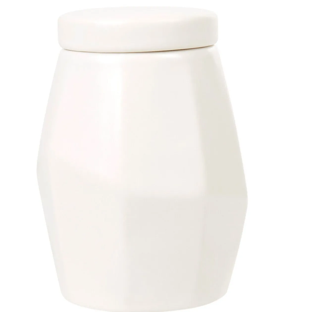 Boîte à coton diamant blanc