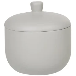 Boîte à coton grise clair