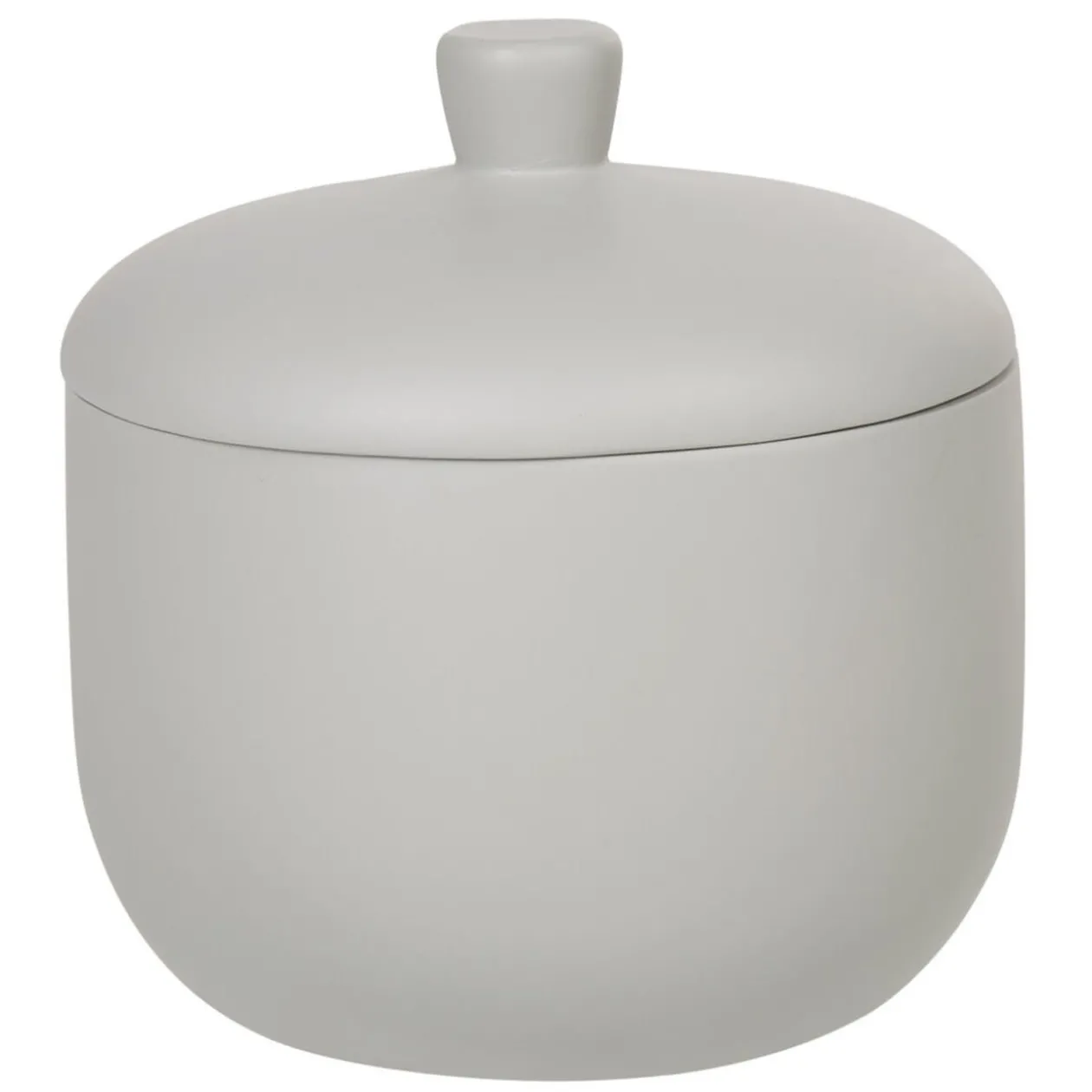 Boîte à coton grise clair