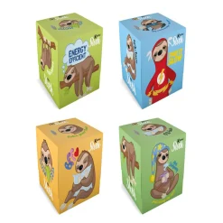 Boîte à mouchoirs motif paresseux 56 feuilles à 3 plis