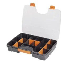 Boîte à outils multi compartiments 38,5x29,5xH6,5cm
