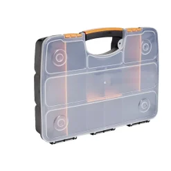 Boîte à outils multi compartiments 38,5x29,5xH6,5cm