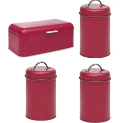 Boîte à pain avec boîte de rangement x3