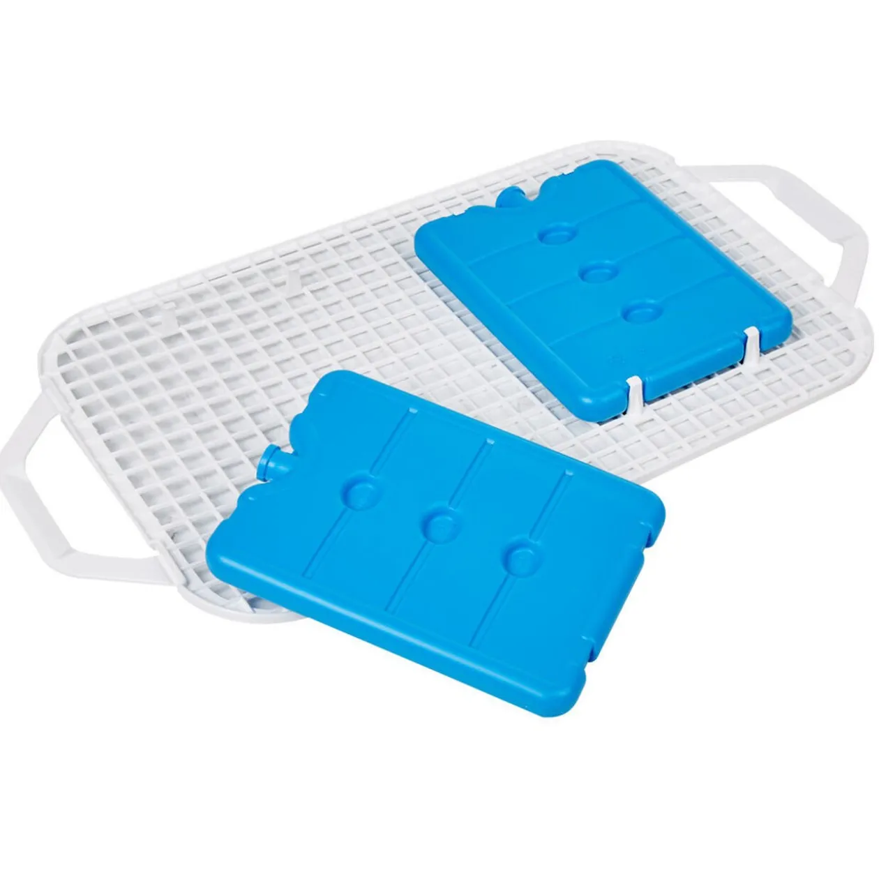 Boîte alimentaire avec tablettes rafraîchissantes