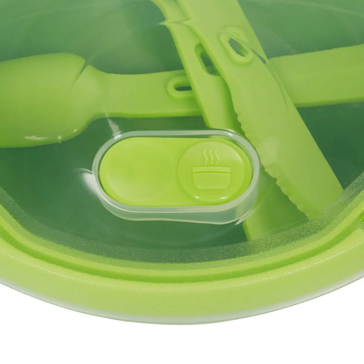 Boîte alimentaire curver ronde verte 1 L