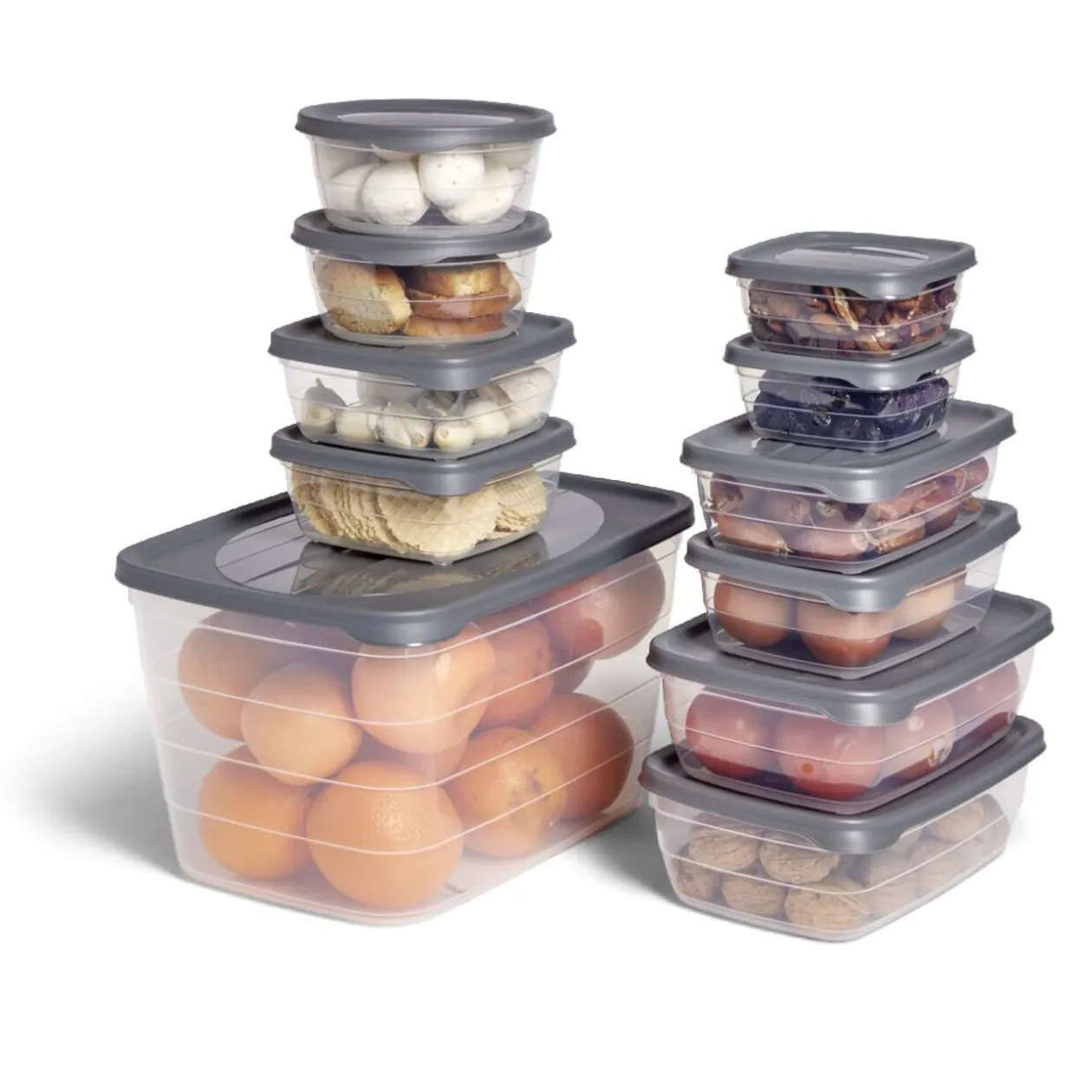 Boîte alimentaire en plastique x11