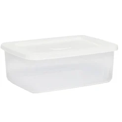 Boîte alimentaire rectangulaire polypropylène x3