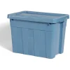 Boîte bricolage 65L plastique bleu