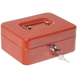 Boîte caisse métal avec clés