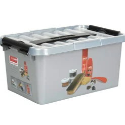 Boîte compartimentée 6 L spécial cirage