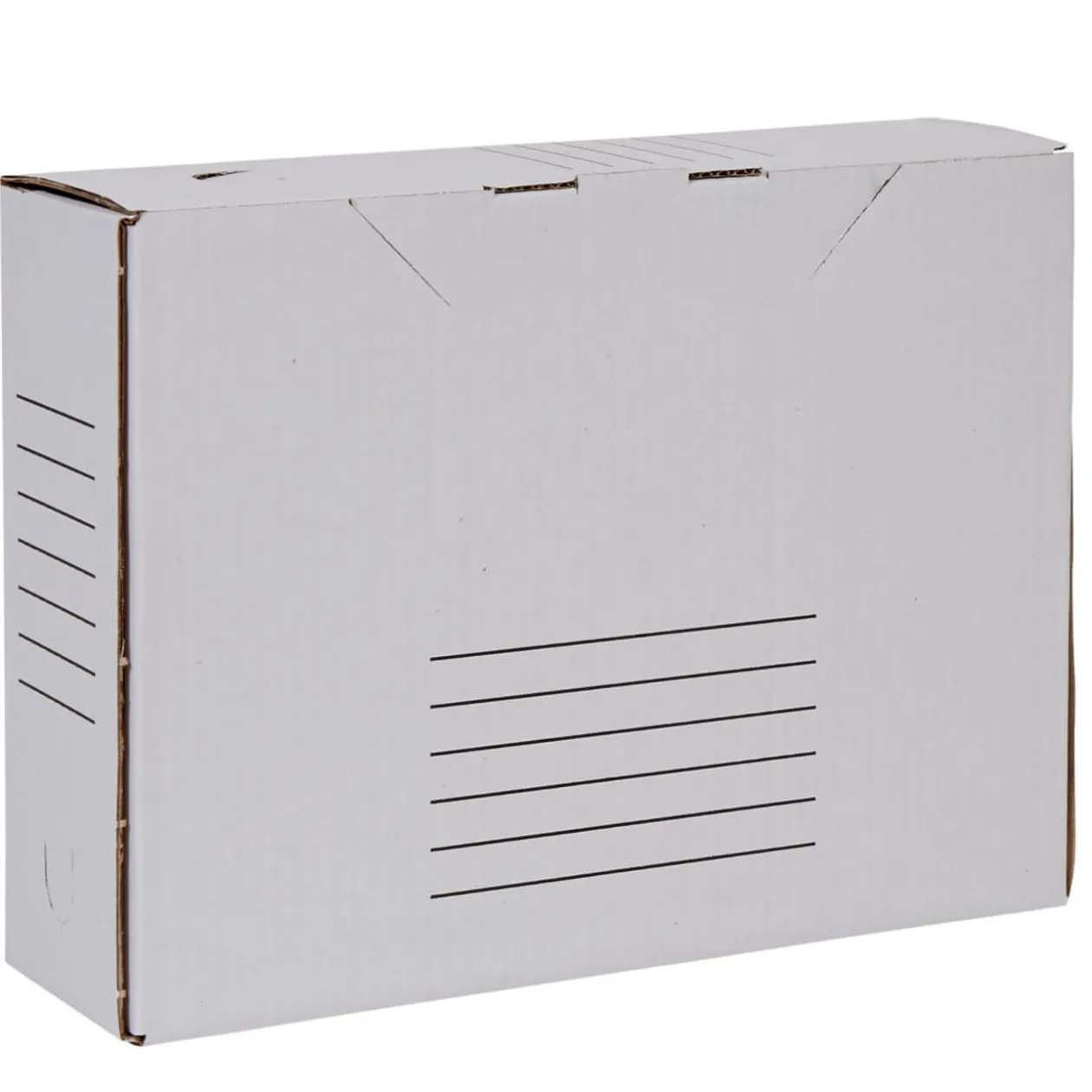 Boîte d'archivage A4 blanche x4