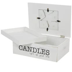 Boîte décorative design Candles