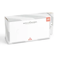 Boîte de 20 microfibres polyester 22x22cm