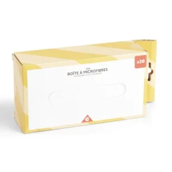 Boîte de 20 microfibres polyester 22x22cm