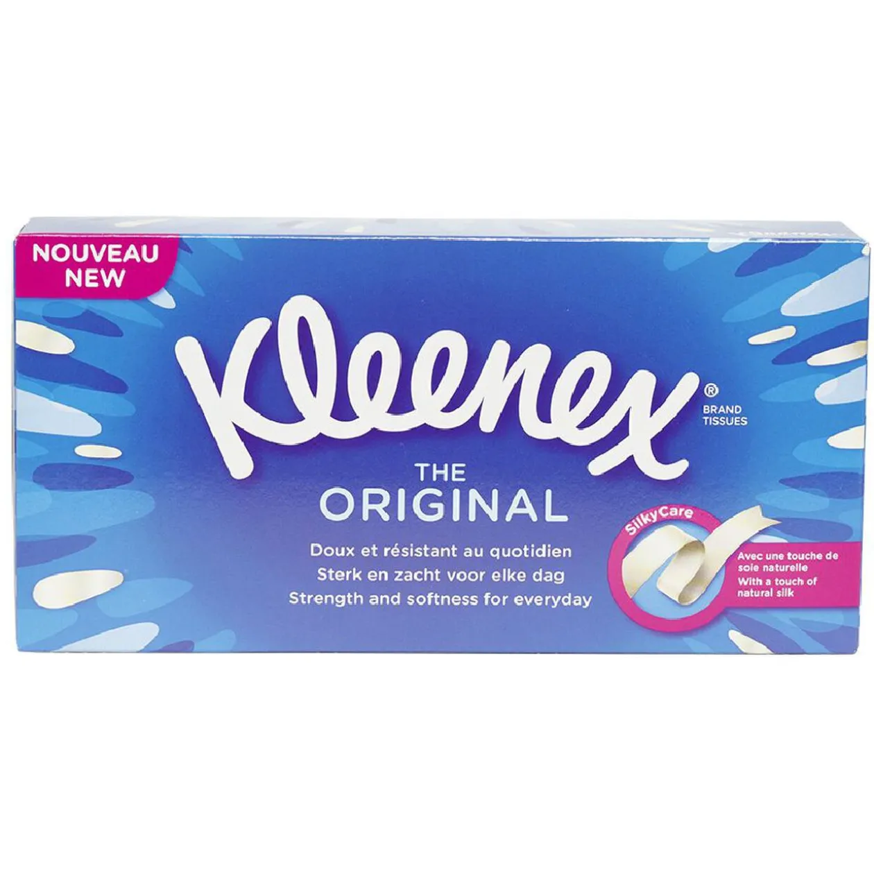 Boîte de 70 mouchoirs blancs Kleenex