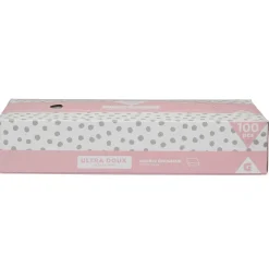 Boîte de 100 mouchoirs double épaisseur