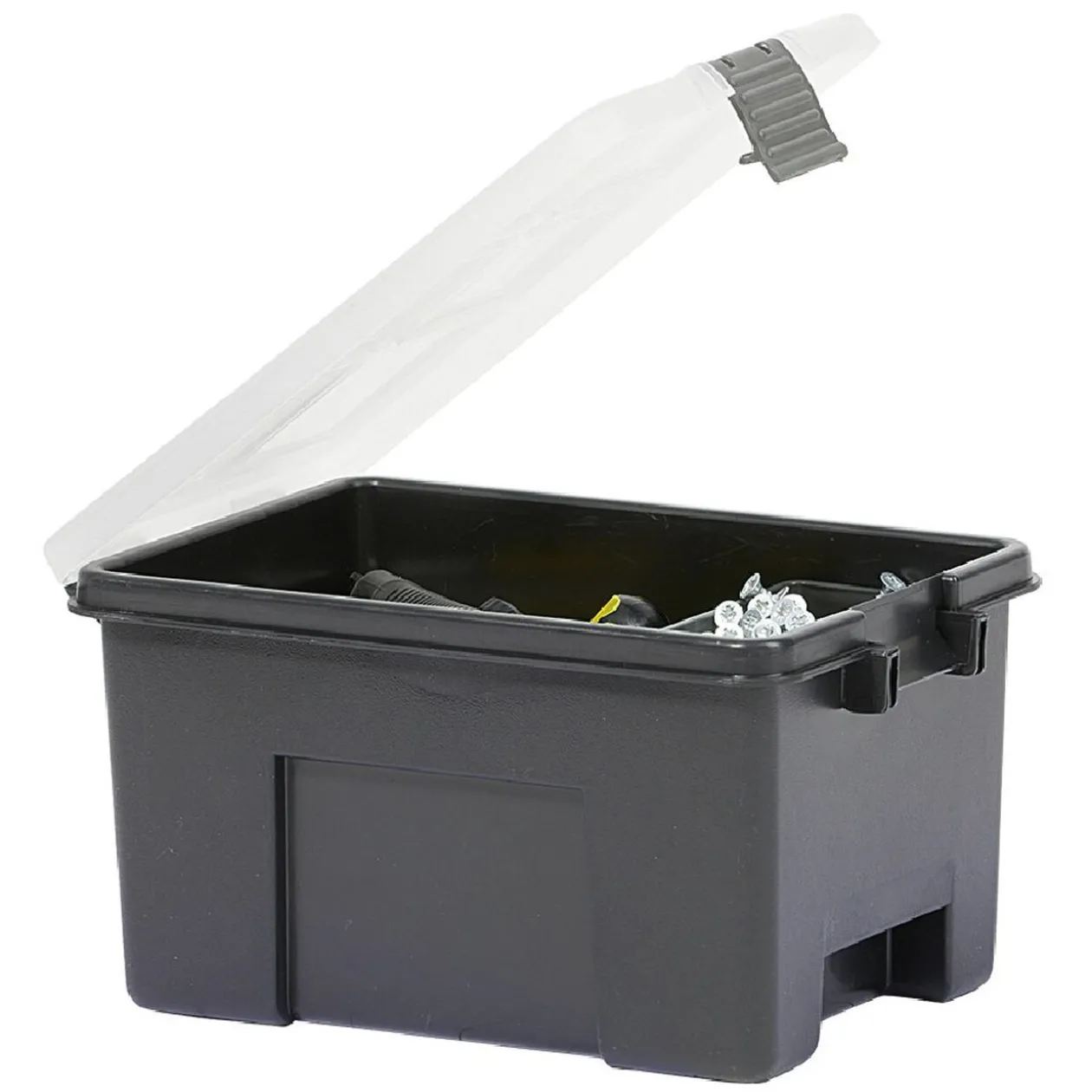 Boîte de bricolage avec rangement compartimenté x 4