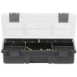 Boîte de bricolage avec rangement compartimenté x 4