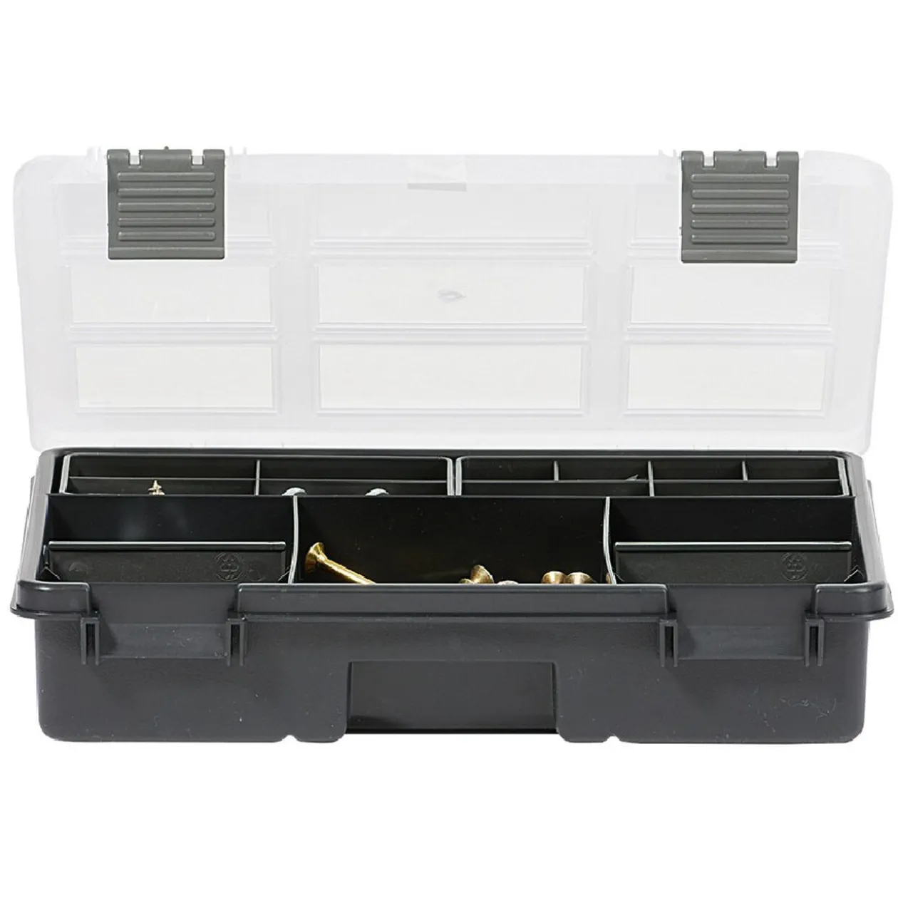 Boîte de bricolage avec rangement compartimenté x 4