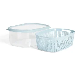 Boîte de conservation alimentaire avec panier fraîcheur 4 L