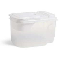 Boîte de conservation en plastique avec bec verseur 1,5L