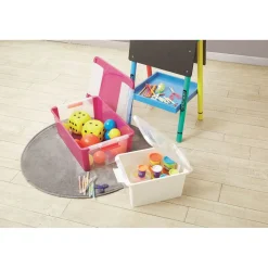 Boîte de rangement 11 L blanc