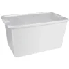 Boîte de rangement 40 L blanc