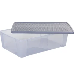 Boîte de rangement 30 L bleue