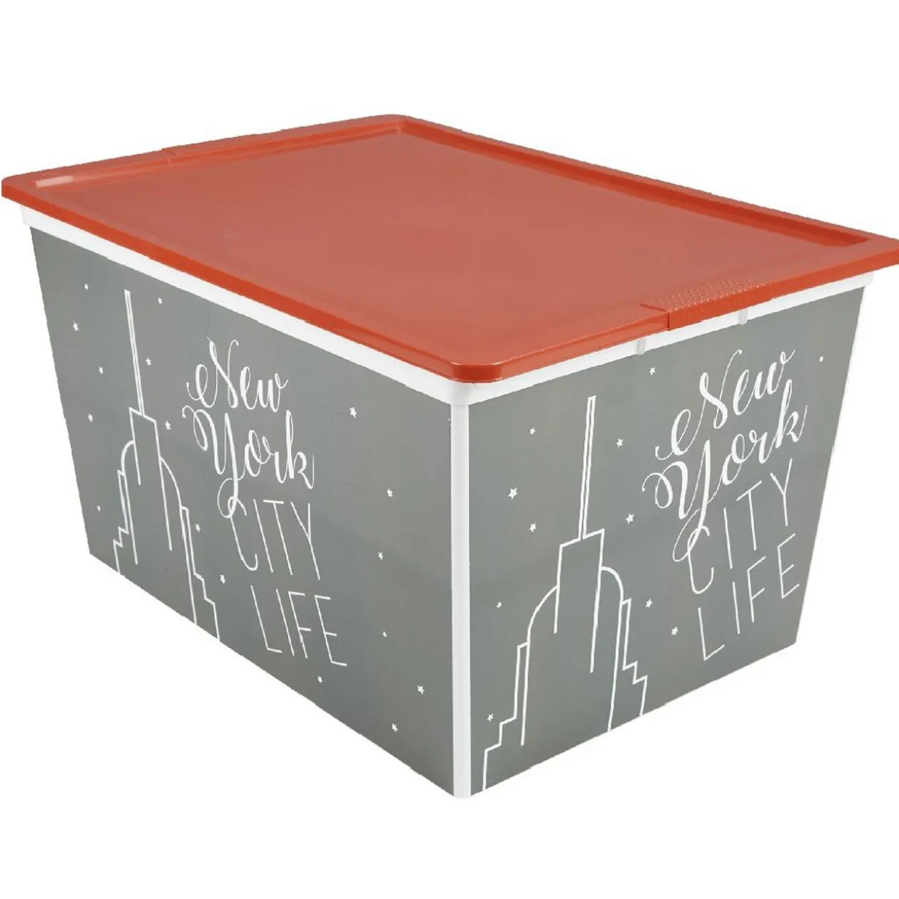 Boîte de rangement 50 L design city