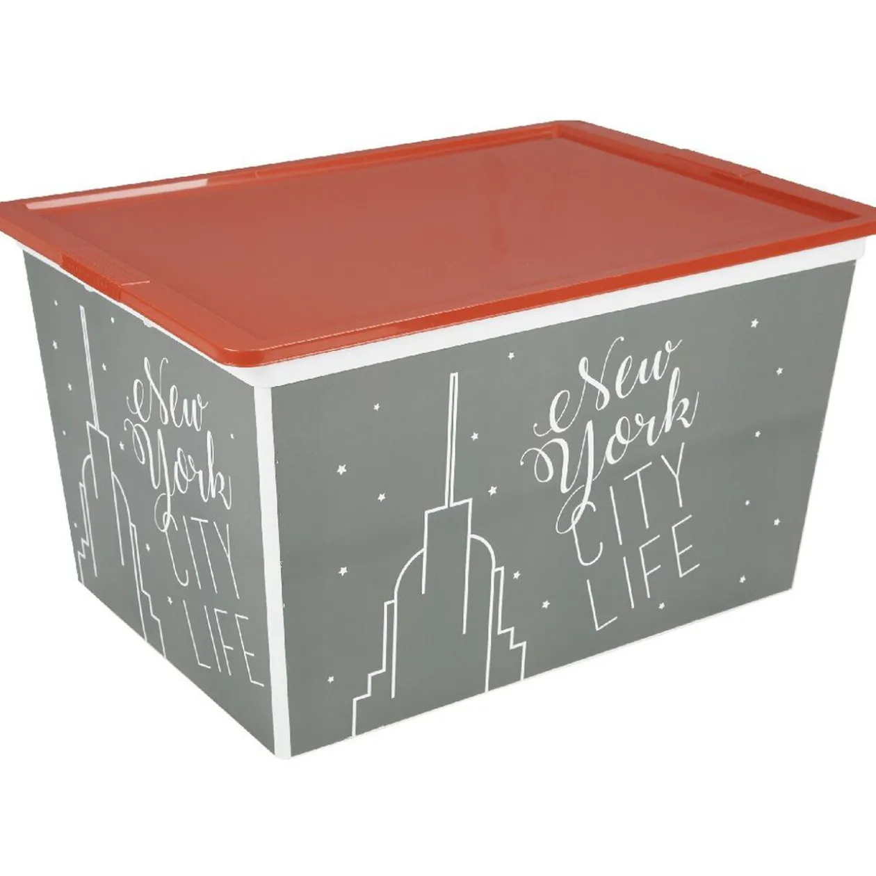 Boîte de rangement 50 L design city