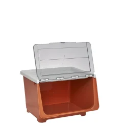 Boîte de rangement à ouverture latérale - 43x33xH30,5 cm