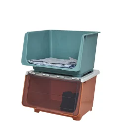 Boîte de rangement à ouverture latérale - 43x33xH30,5 cm