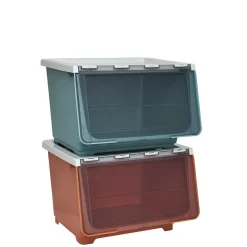 Boîte de rangement à ouverture latérale - 43x33xH30,5 cm