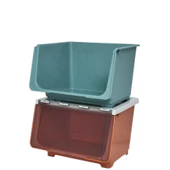 Boîte de rangement à ouverture latérale - 43x33xH30,5 cm