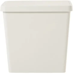 Boîte de rangement avec couvercle beige 26 L