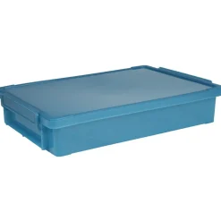 Boîte de rangement avec fermeture à clip bleu capri 4 L