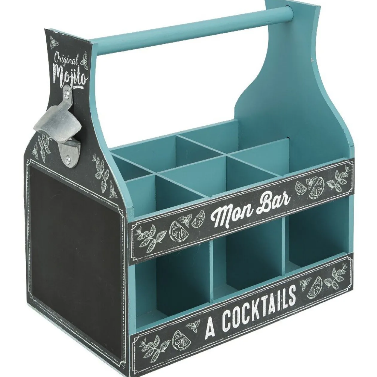 Boîte de rangement bouteilles Mon bar à cocktails
