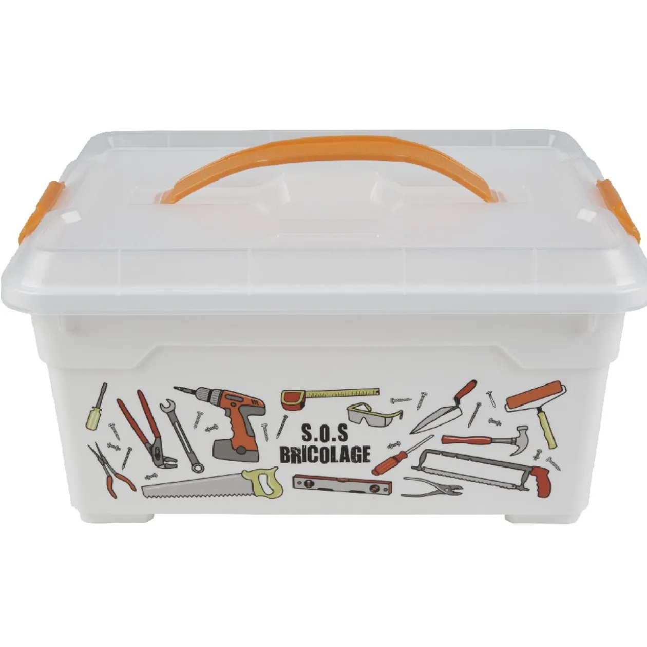 Boîte de rangement bricolage 12 L