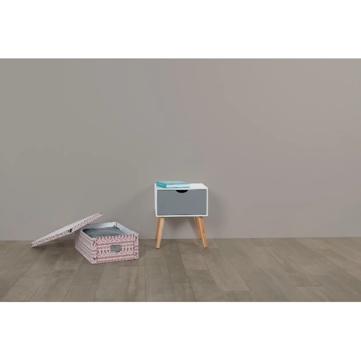 Boîte de rangement carton