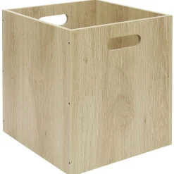 Boîte de rangement casier cube en bois 31x29xH31cm