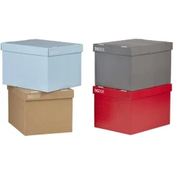 Boîte de rangement customisable en carton