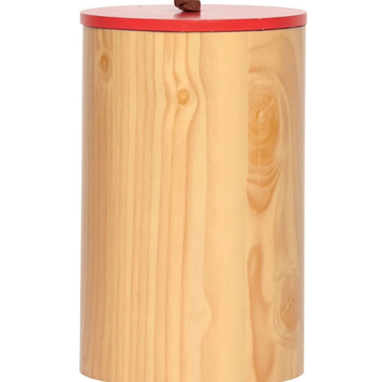 Boîte de rangement déco bois rouge Muranu nomad