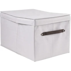 Boîte de rangement demi ouverture 50x35xH30cm