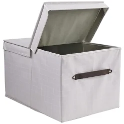 Boîte de rangement demi ouverture 50x35xH30cm