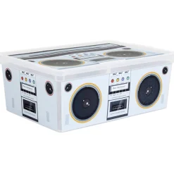 Boîte de rangement design musique 10 L