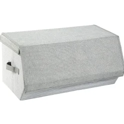 Boîte de rangement dressing gris