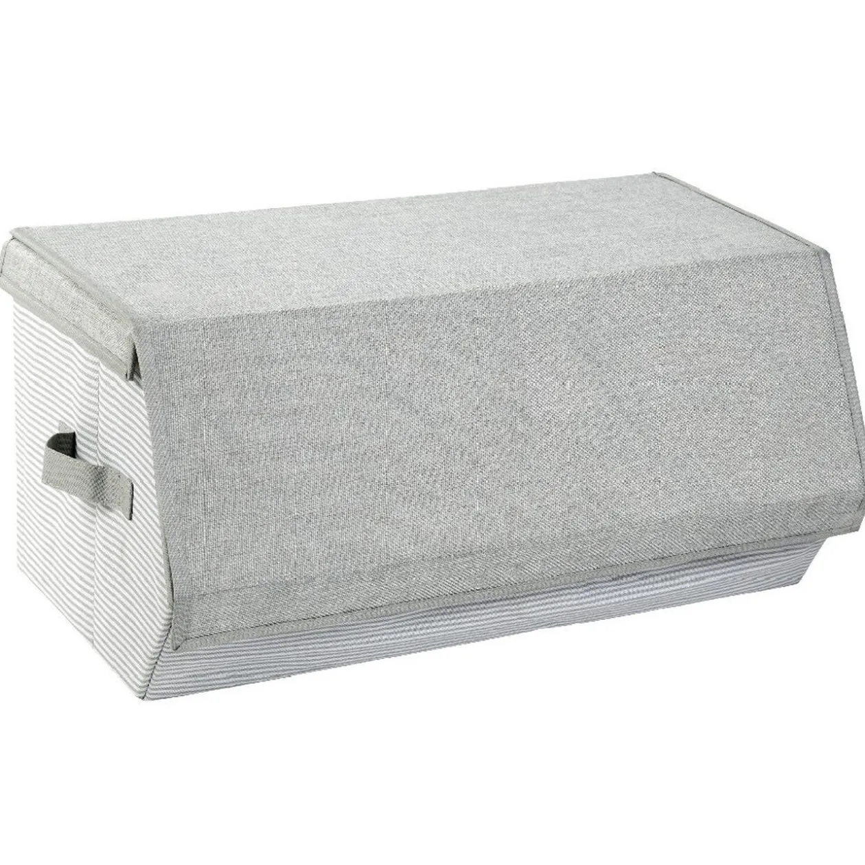 Boîte de rangement dressing gris