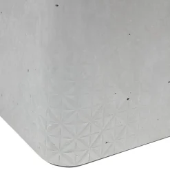 Boîte de rangement effet béton