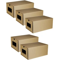 Boîte de rangement en carton x5