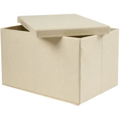Boîte de rangement en carton 52,5L - 50x35xH30cm